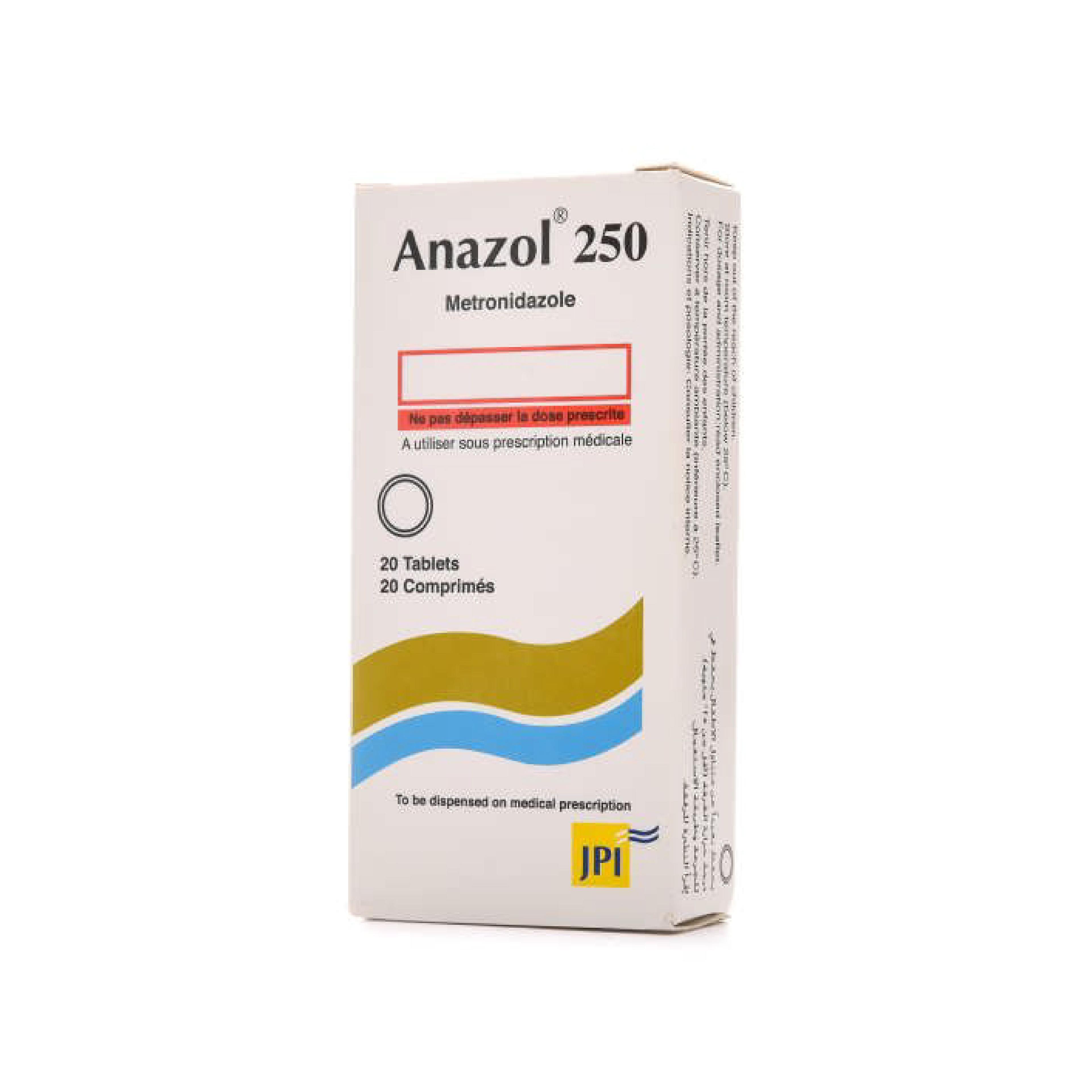 Anazol 250 Mg Tablet 20Pcs
