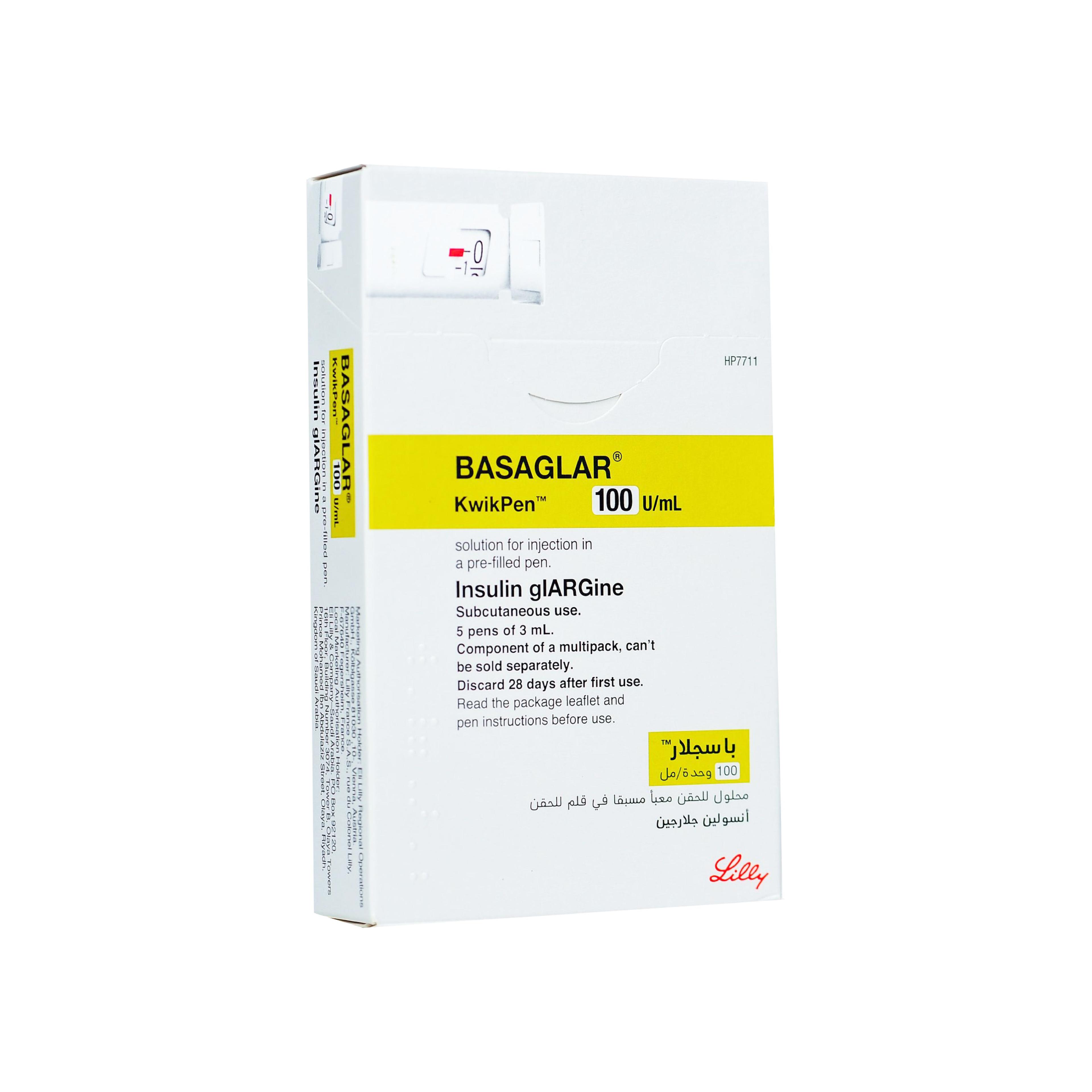 Basaglar Prefil.Pen 100 U /Ml 5 3 Ml (Ref)