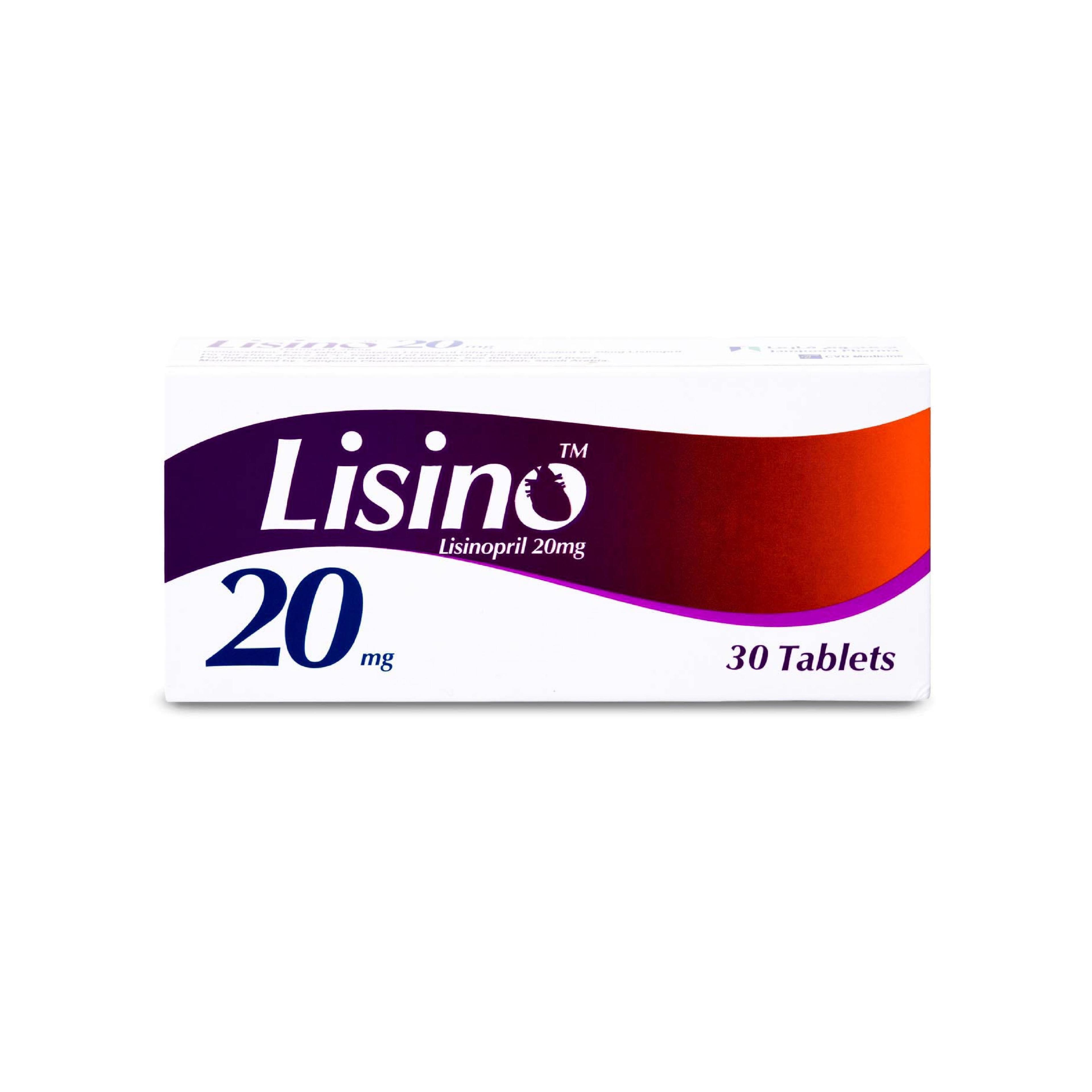 ليزينو 20 مجم 30 قرص