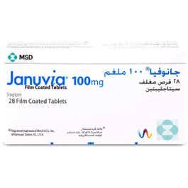 جانوفيا 100 مجم 28 قرص