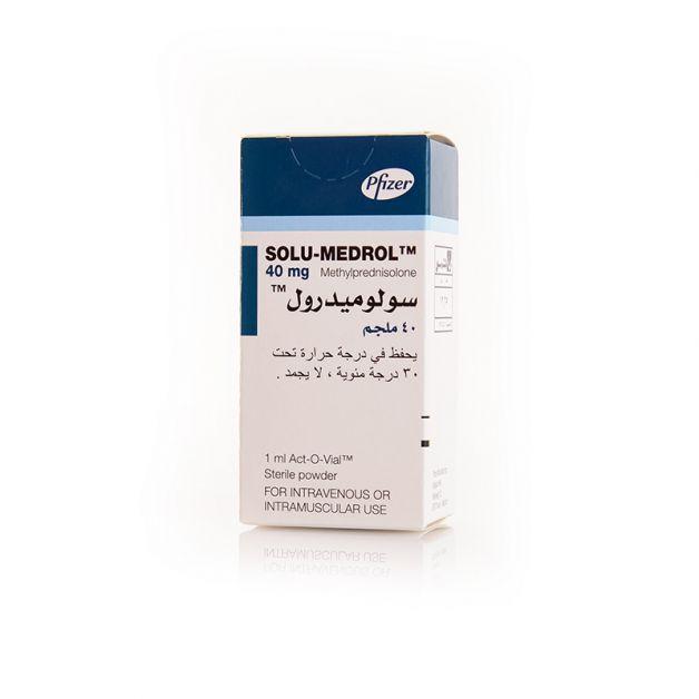 Solu-Medrol Mov 40 Mg Inj. 1Vial/Box